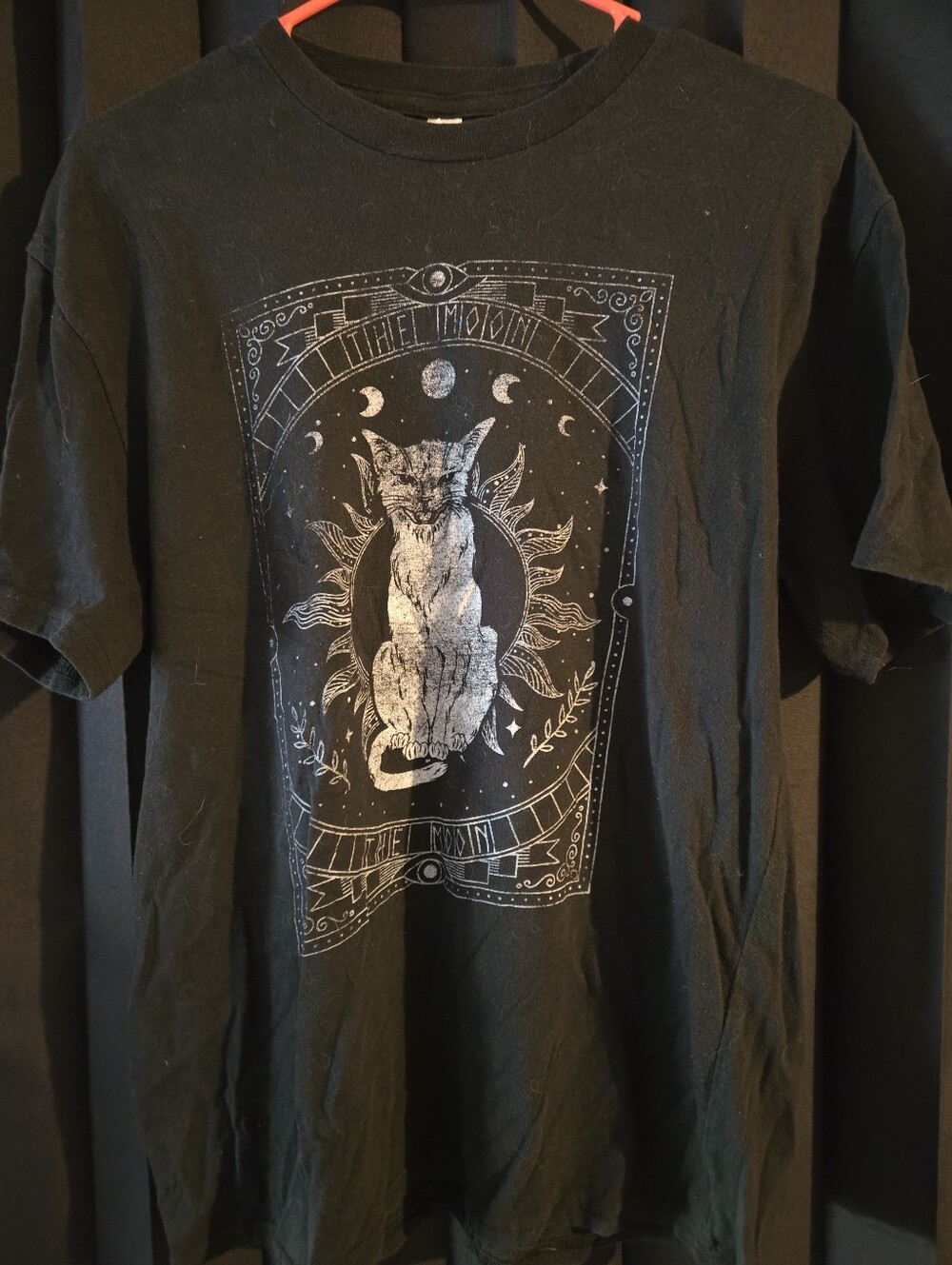 The Moon Tarot Cat T-shirt - L